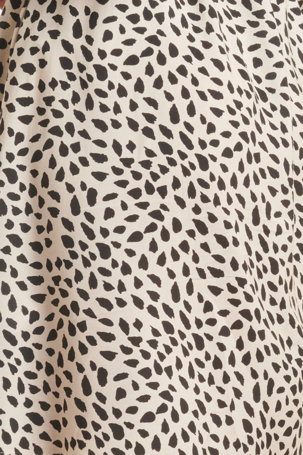 24028 Korte Shirtdress Met Dierenprint | Sand - Black - Image 7