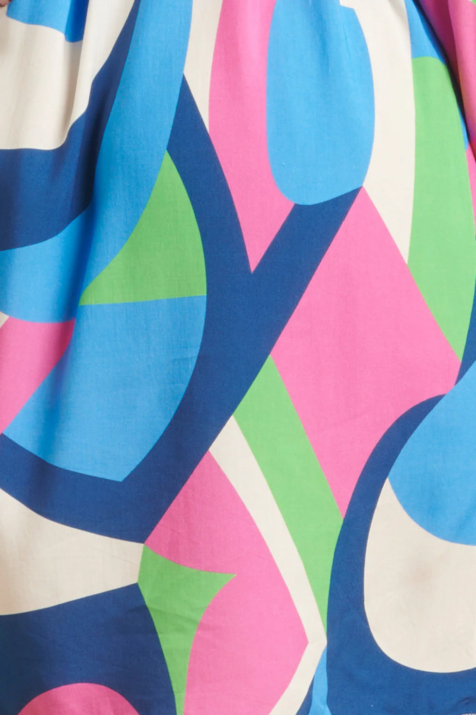 24042 Klassieke Jurk | White - Muticolour - Image 9