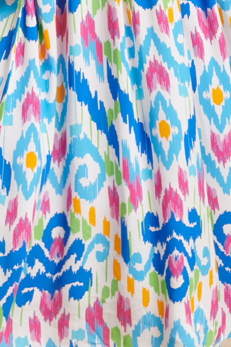 24050 Tribal Print Blouse | White - Muticolour - Image 9
