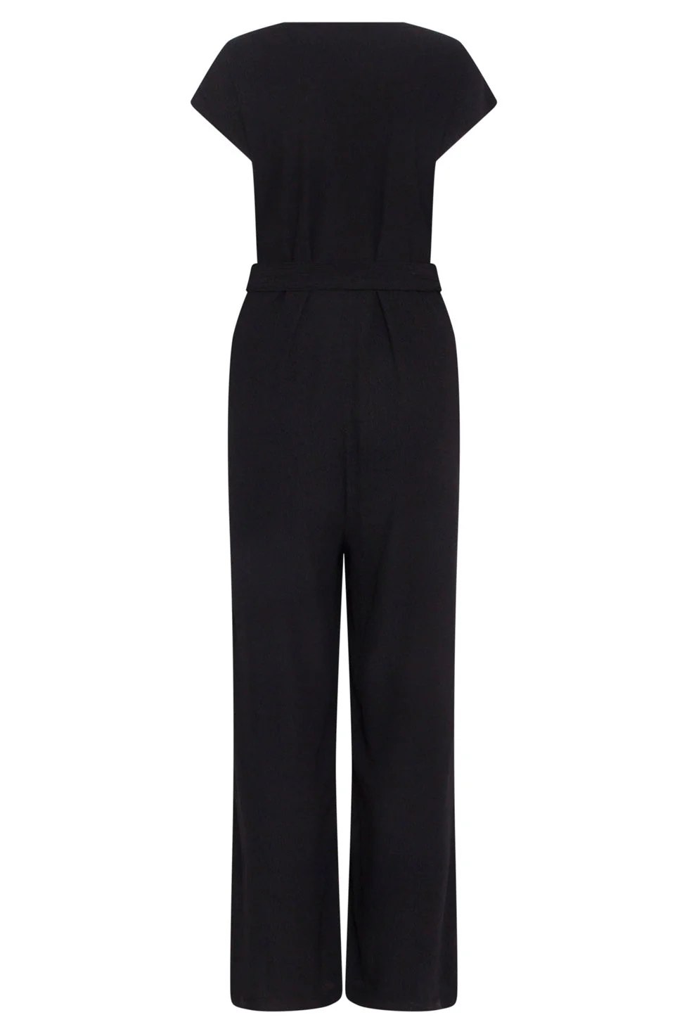 24083 Lange Aansluitende Jumpsuit | Black - Image 7