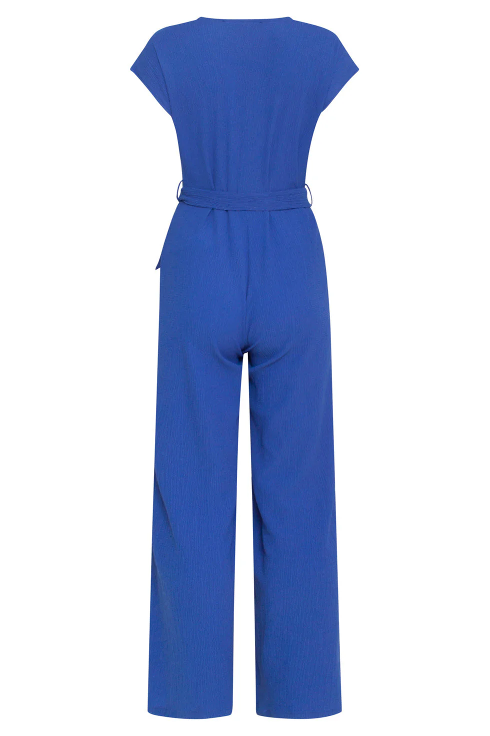 24083 Lange Aansluitende Jumpsuit | Cobalt - Image 7