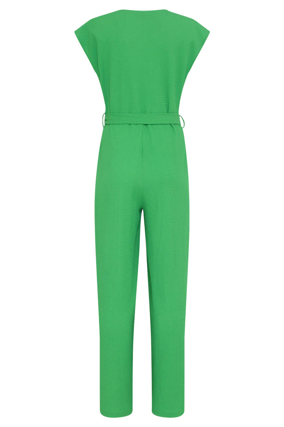 24083 Lange Aansluitende Jumpsuit | Green - Image 7