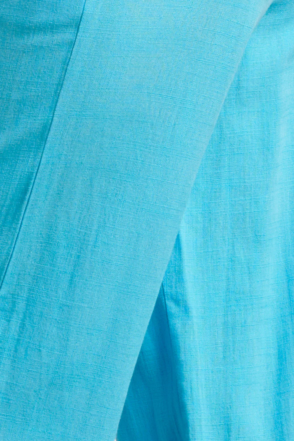 24085 Lange Broekhemels Met Ritsriemlussen | Sky Blue - Image 8