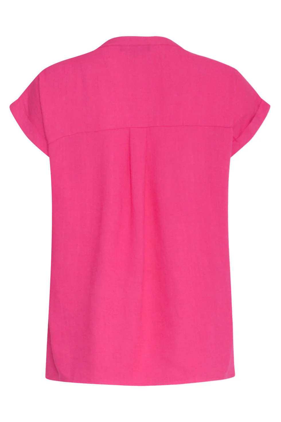 24086 Toplevendig Fuchsia Met V-Halsomslagmouwen | Fuchsia - Image 7