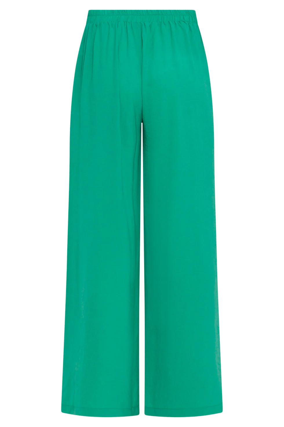 24088 Losvallende Wijde Broek Met Elastische Achterkantkoud | Green - Image 7