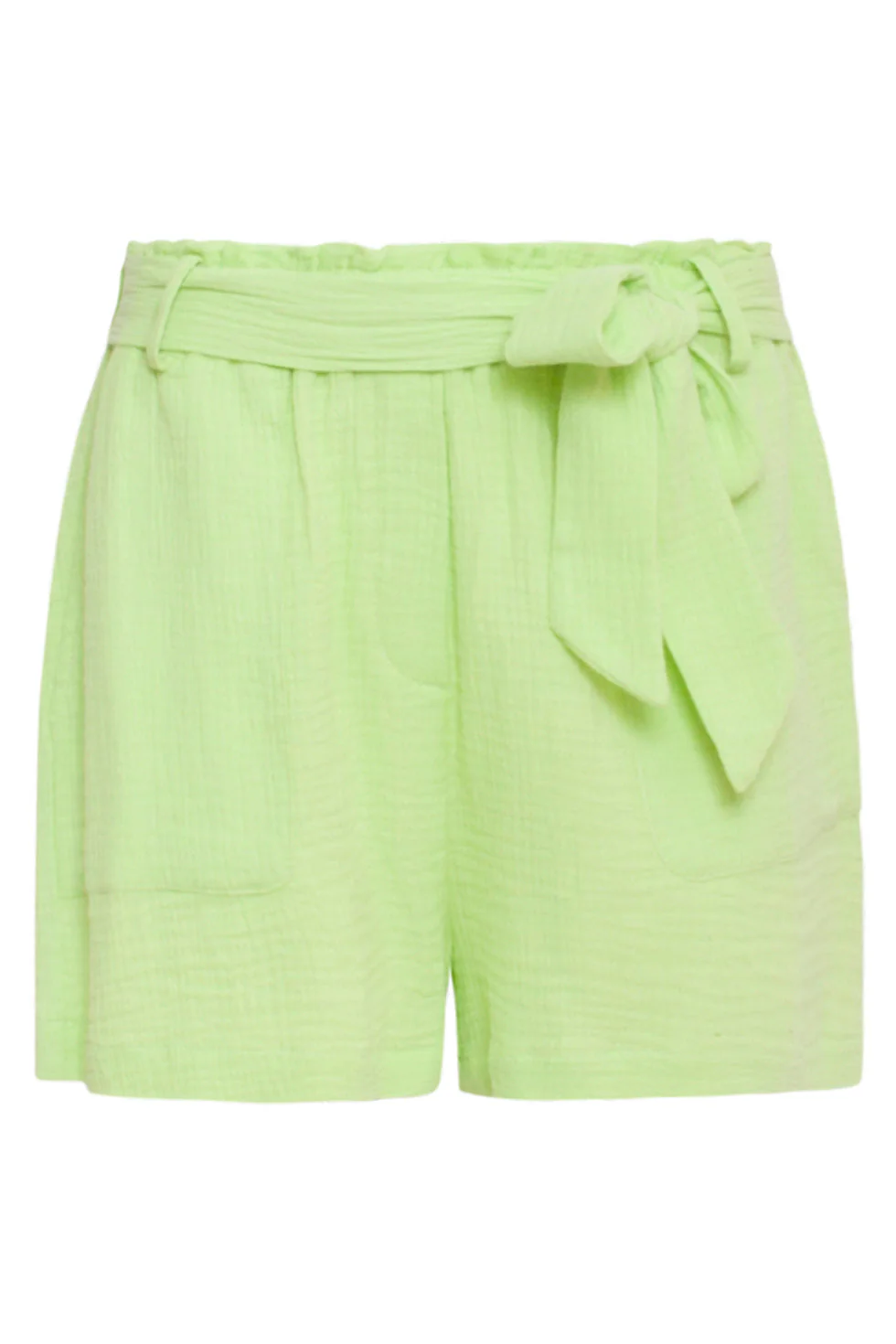 24090 Zomer Shortslimoen Tetra | Lime - Image 2