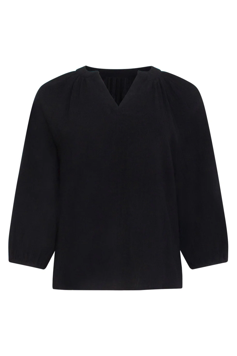 24092 Luchtige Top Tetra | Black - Image 2