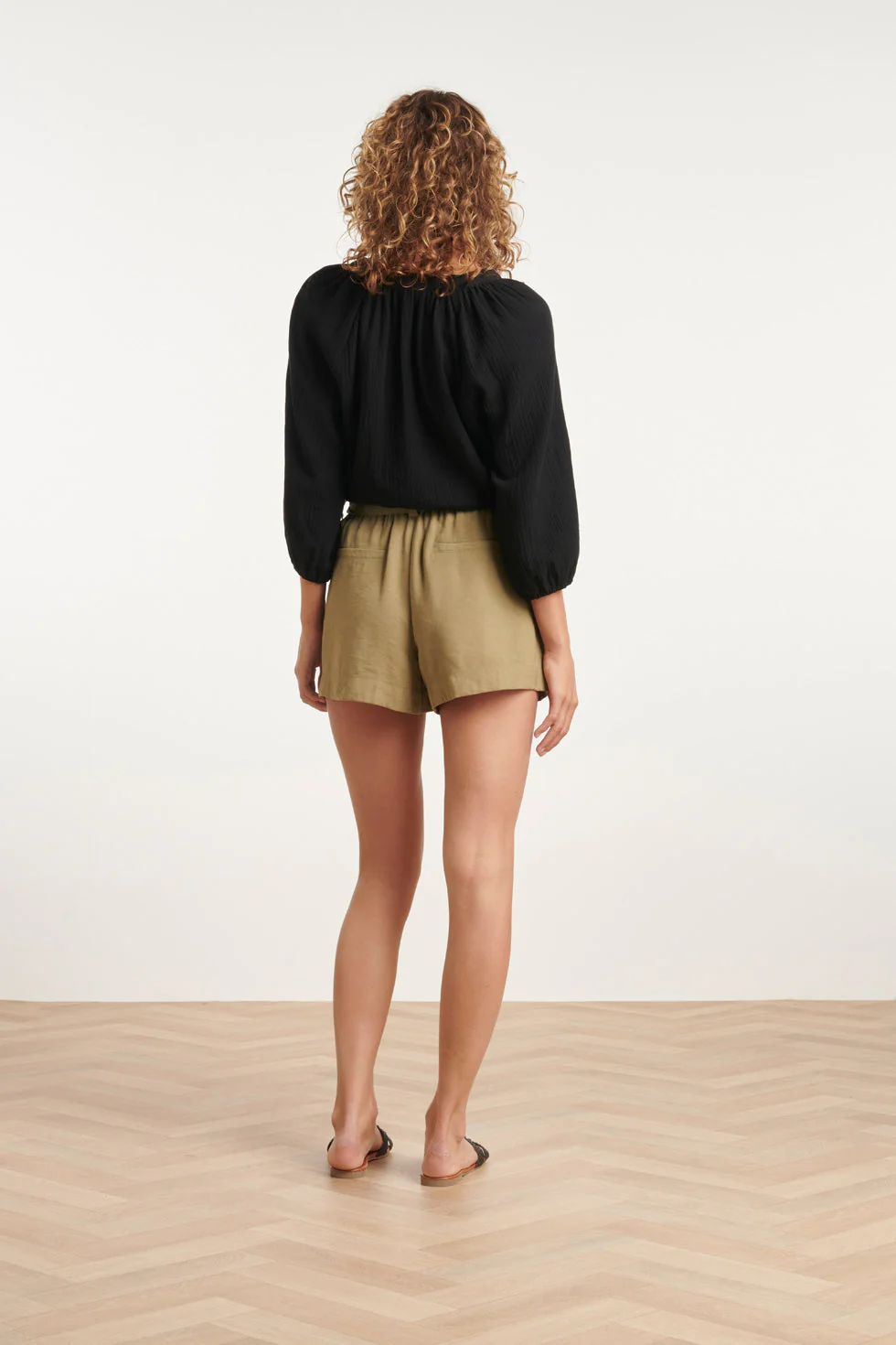 24092 Luchtige Top Tetra | Black - Image 6
