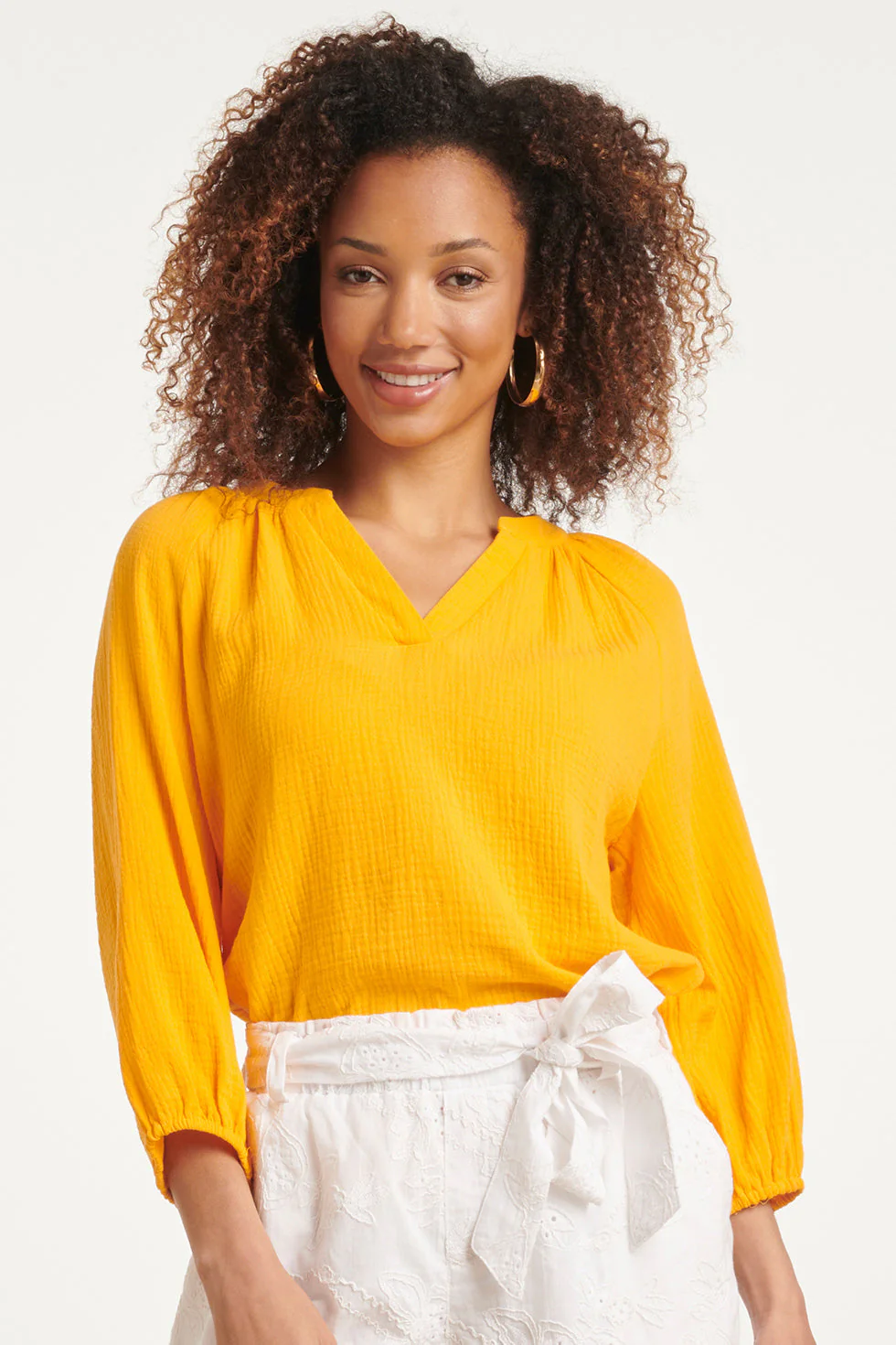 24092 Luchtige Topwarm Zonnig Tetra | Yellow - Image 3