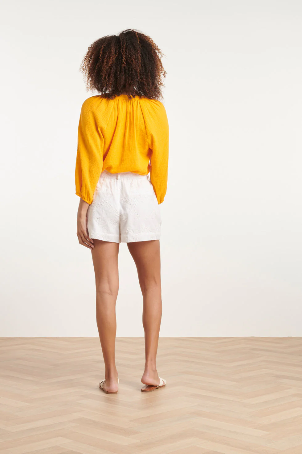 24092 Luchtige Topwarm Zonnig Tetra | Yellow - Image 6
