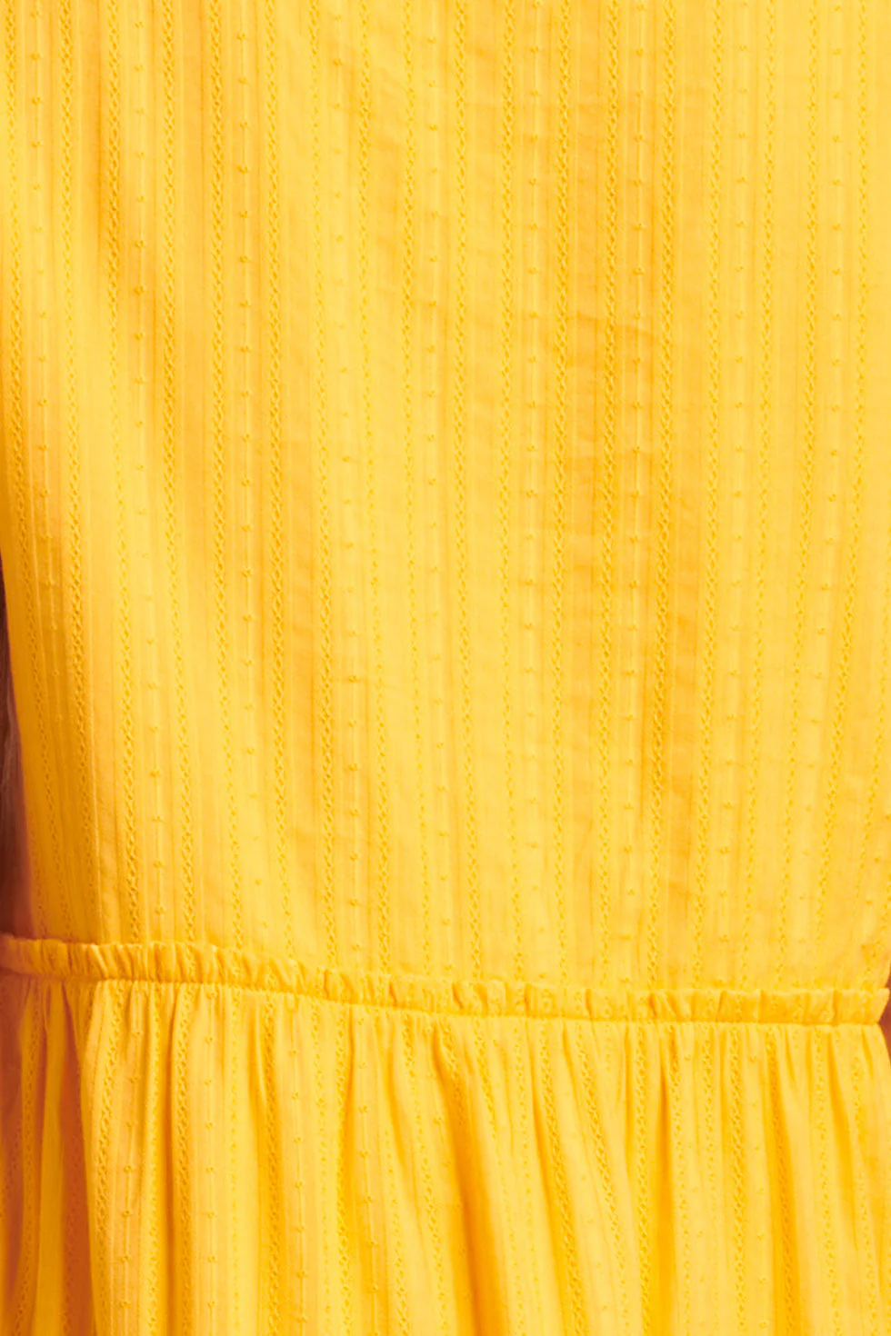 24105 Zomerjurkwarm Zonnig Met Kantdetails | Light Orange - Image 8