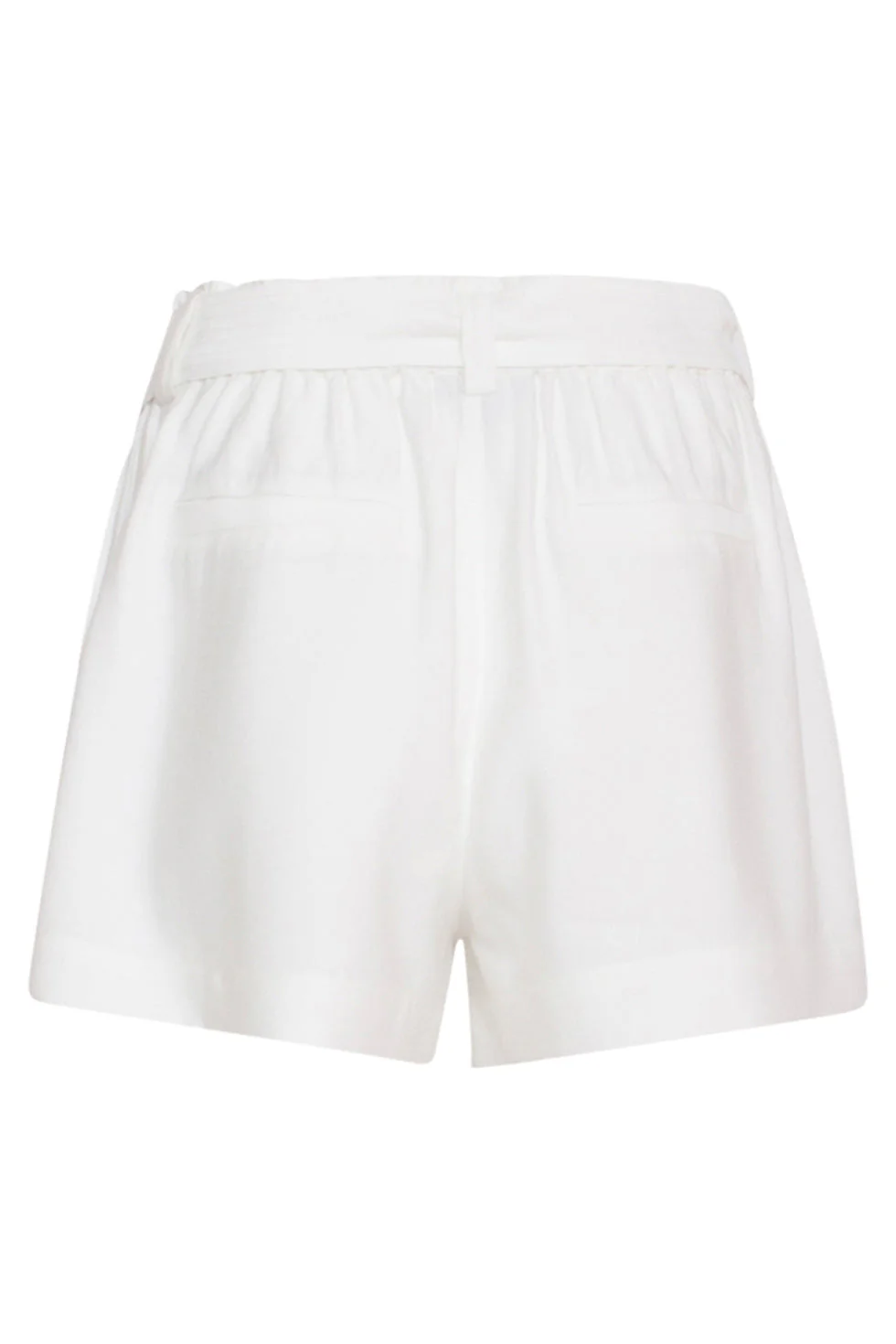24118 Te Losse Shorts Van Zacht Twill | White - Image 7