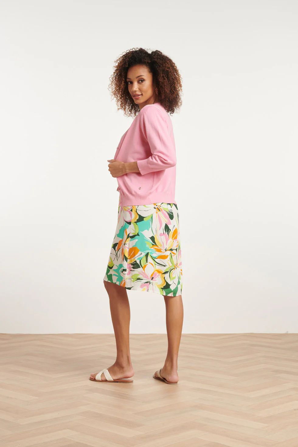 24119 Baby Pink Zacht Zomer Vest | Pink - Image 5