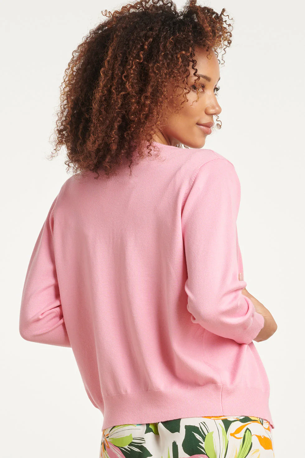 24119 Baby Pink Zacht Zomer Vest | Pink - Image 6