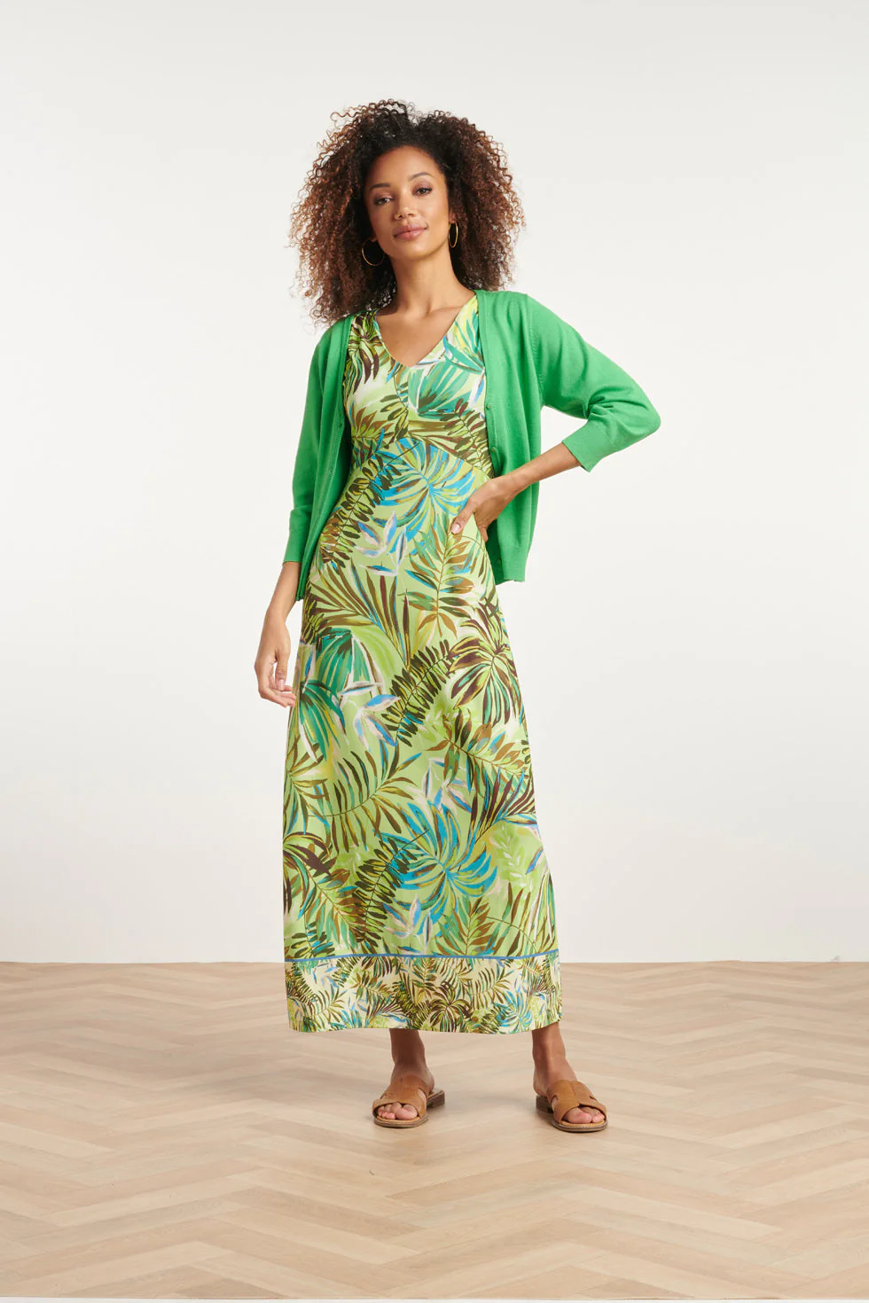 24119 Zacht Zomer Vest | Green - Image 3