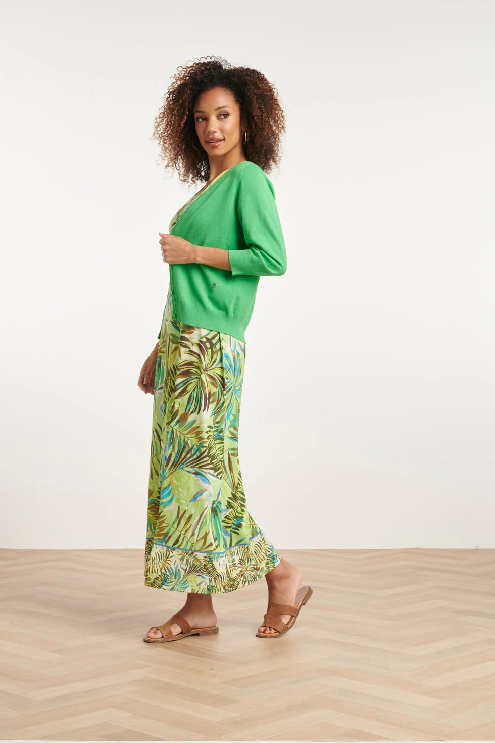24119 Zacht Zomer Vest | Green - Image 5
