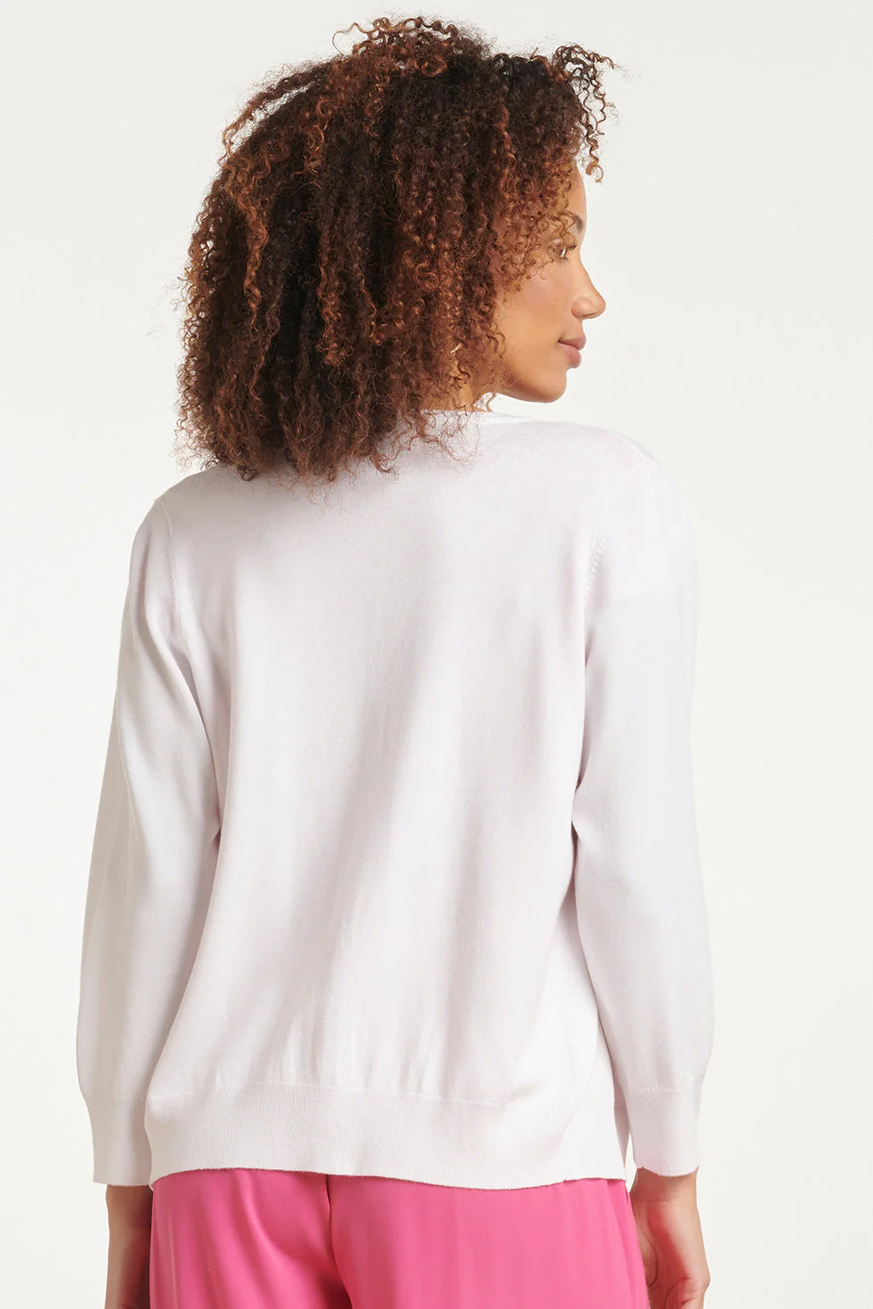 24119 Zacht Zomer Vest | White - Image 6