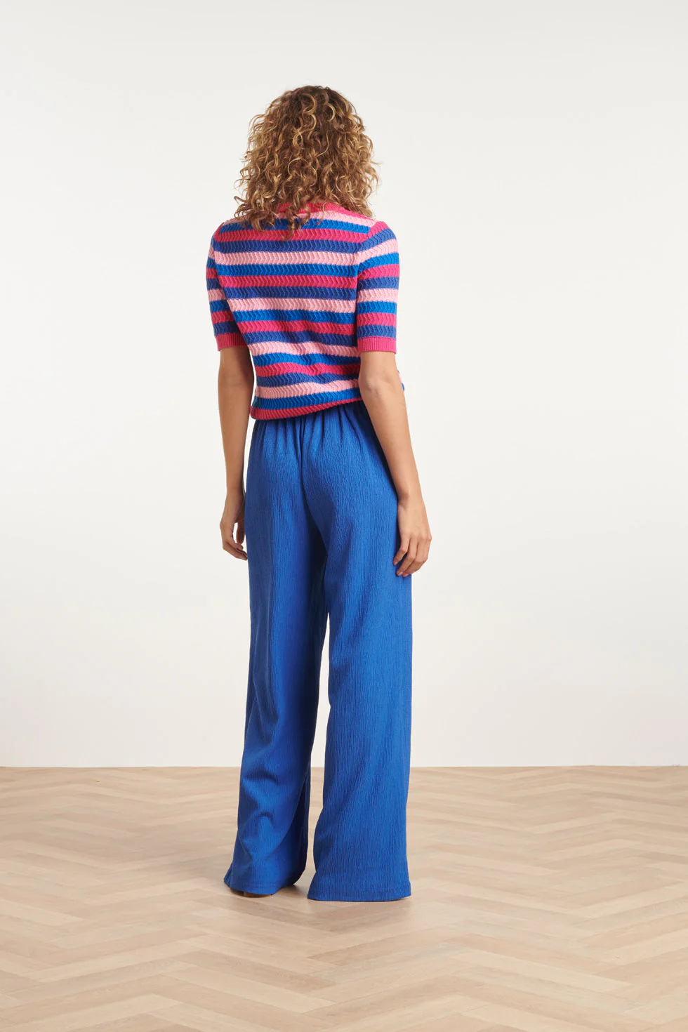 24122 Gebreide Trui Met Rijk Colorblock | Muticolour - Image 6