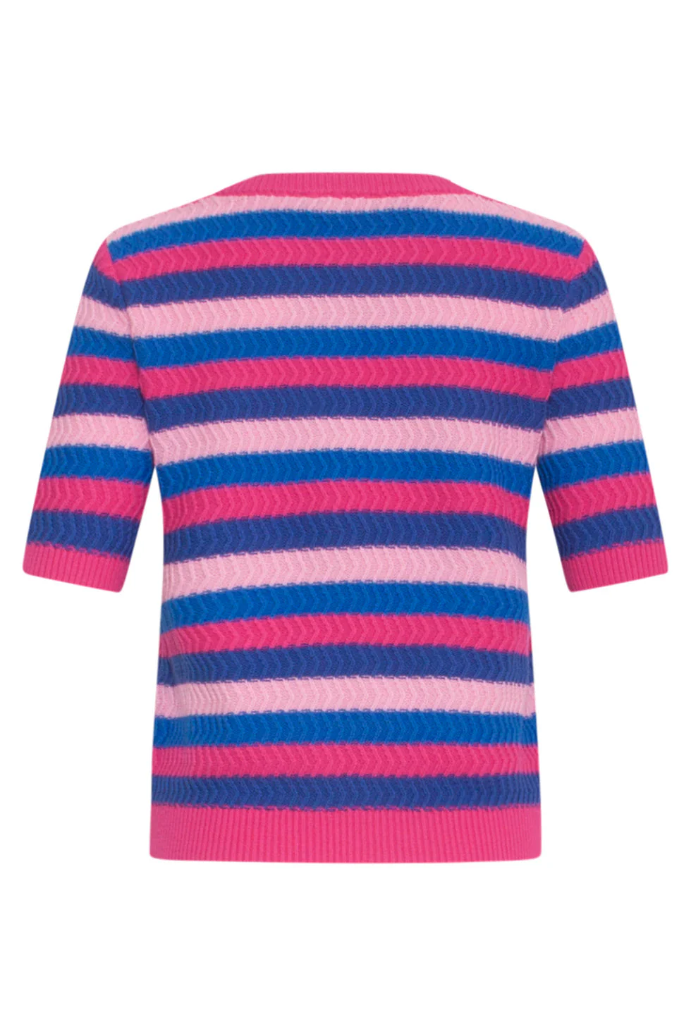 24122 Gebreide Trui Met Rijk Colorblock | Muticolour - Image 7