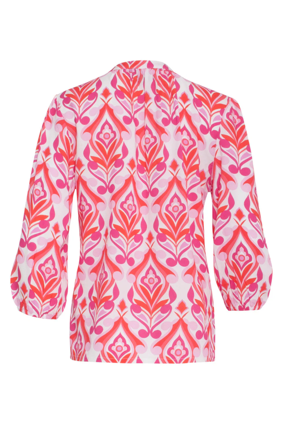 24160 Top Met Ornamentprintverschillende Tinten | White - Muticolour - Image 8