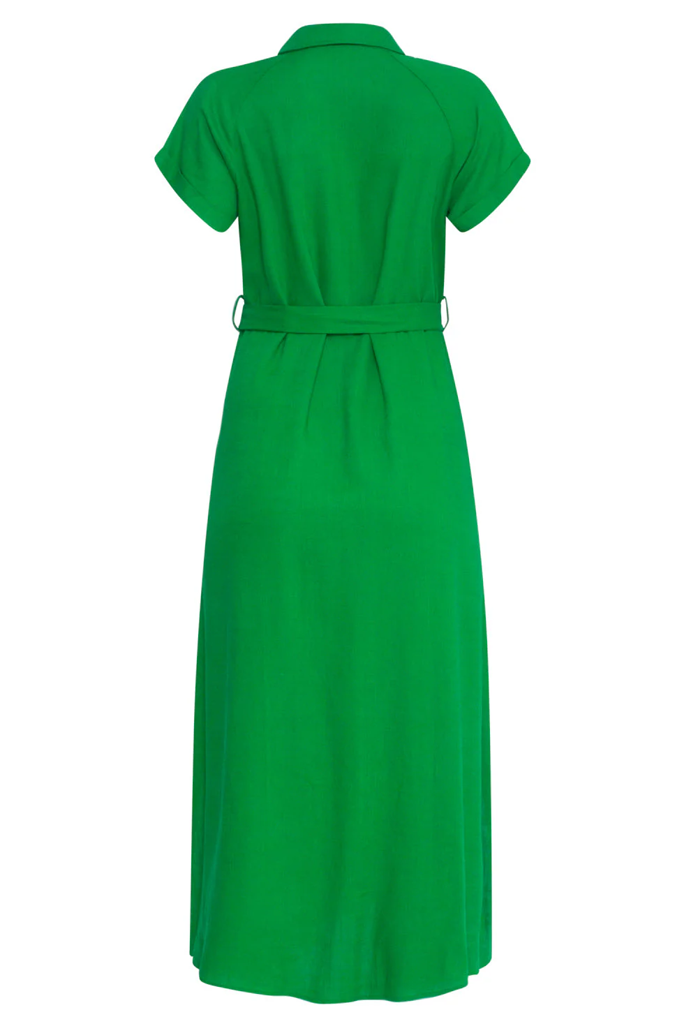 24348 Ademende Zomer Shirtjurk | Green - Image 8