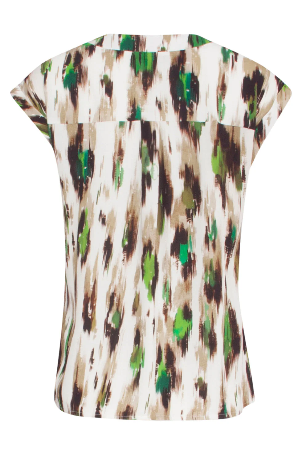 24365 Dames Te Top Met Dieren Print | Off White - Muticolour - Image 7