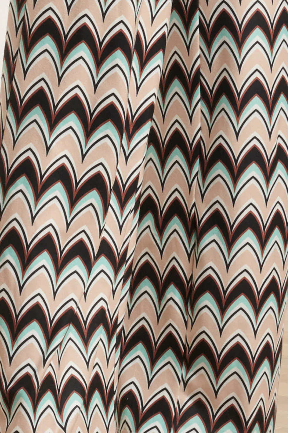 24427 Zachte Stretch Grafische Print Zomer Jumpsuit | Muticolour - Image 8