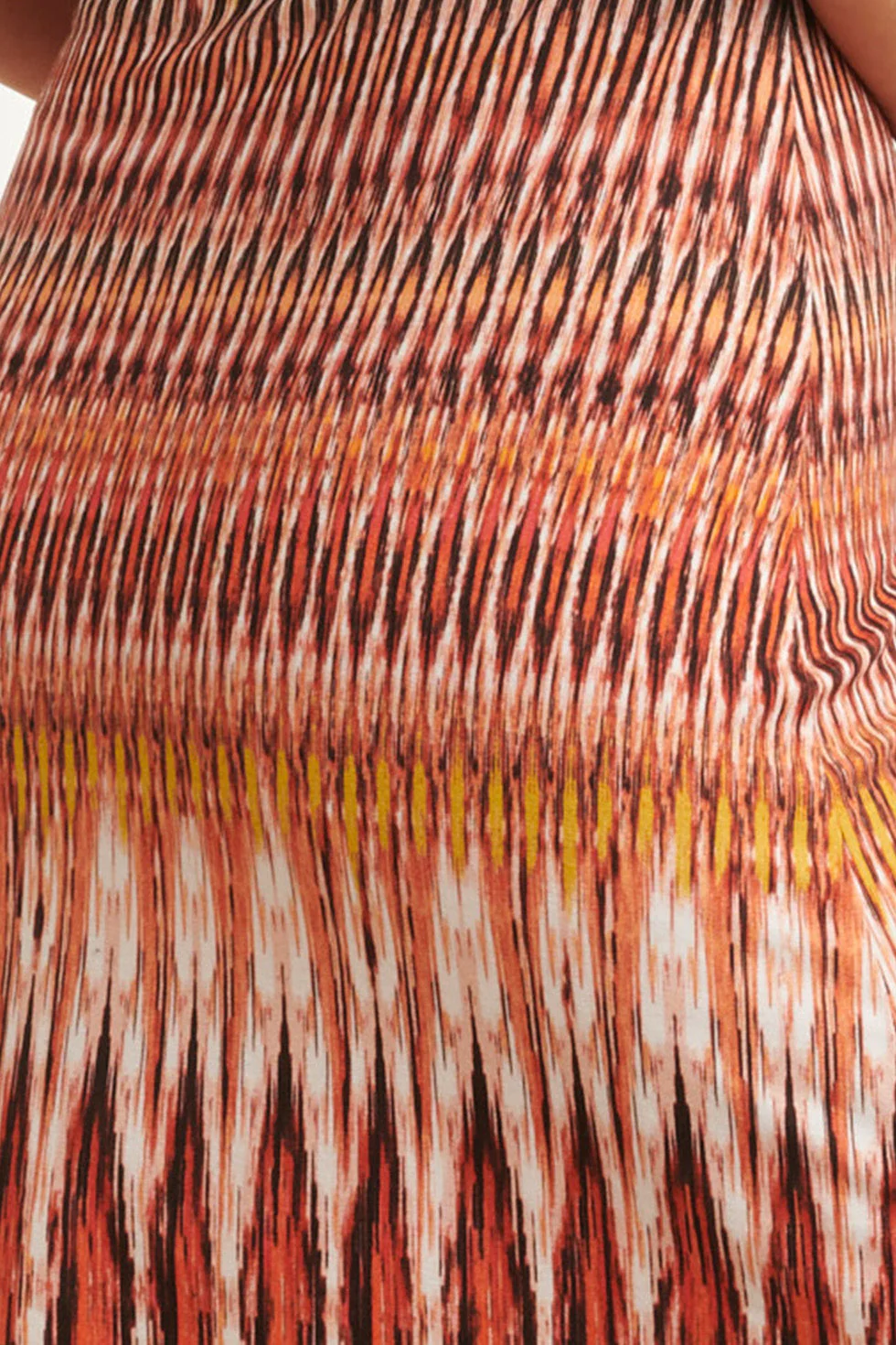 24430 Zomerjurk Met Abstracte Printaardetinten | Muticolour - Image 8