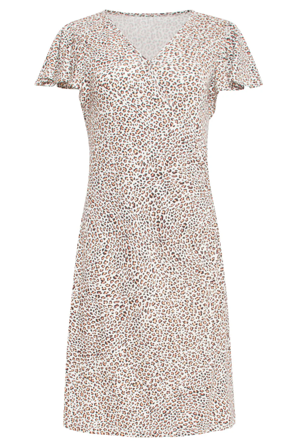 24432 Zacht Stretchy Dierenprint Zomerjurk | Muticolour - Image 2