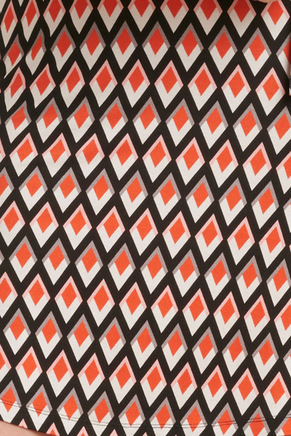 24433-998 Grafisch Bedrukte Zomerjurk | Muticolour - Image 8