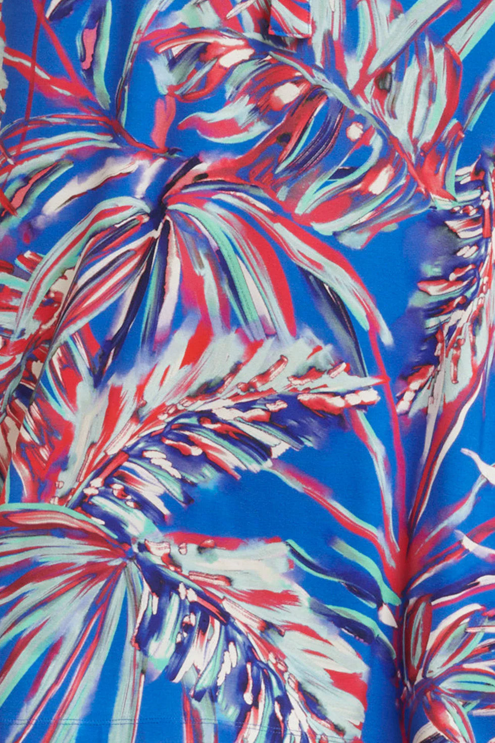 24442 Helder Bladprint Maxi Zomerjurk | Muticolour - Image 8