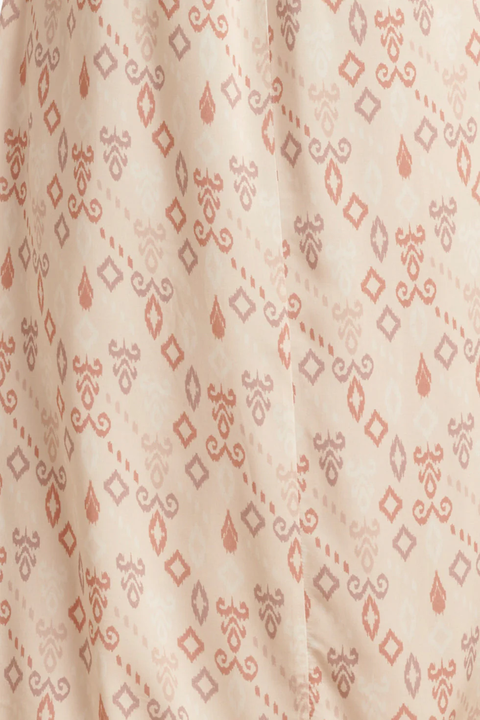 25042 Lichte Maxi Jurk Met V-Halsaztec Print-Nude  Tinten | Sand - Muticolour - Image 8