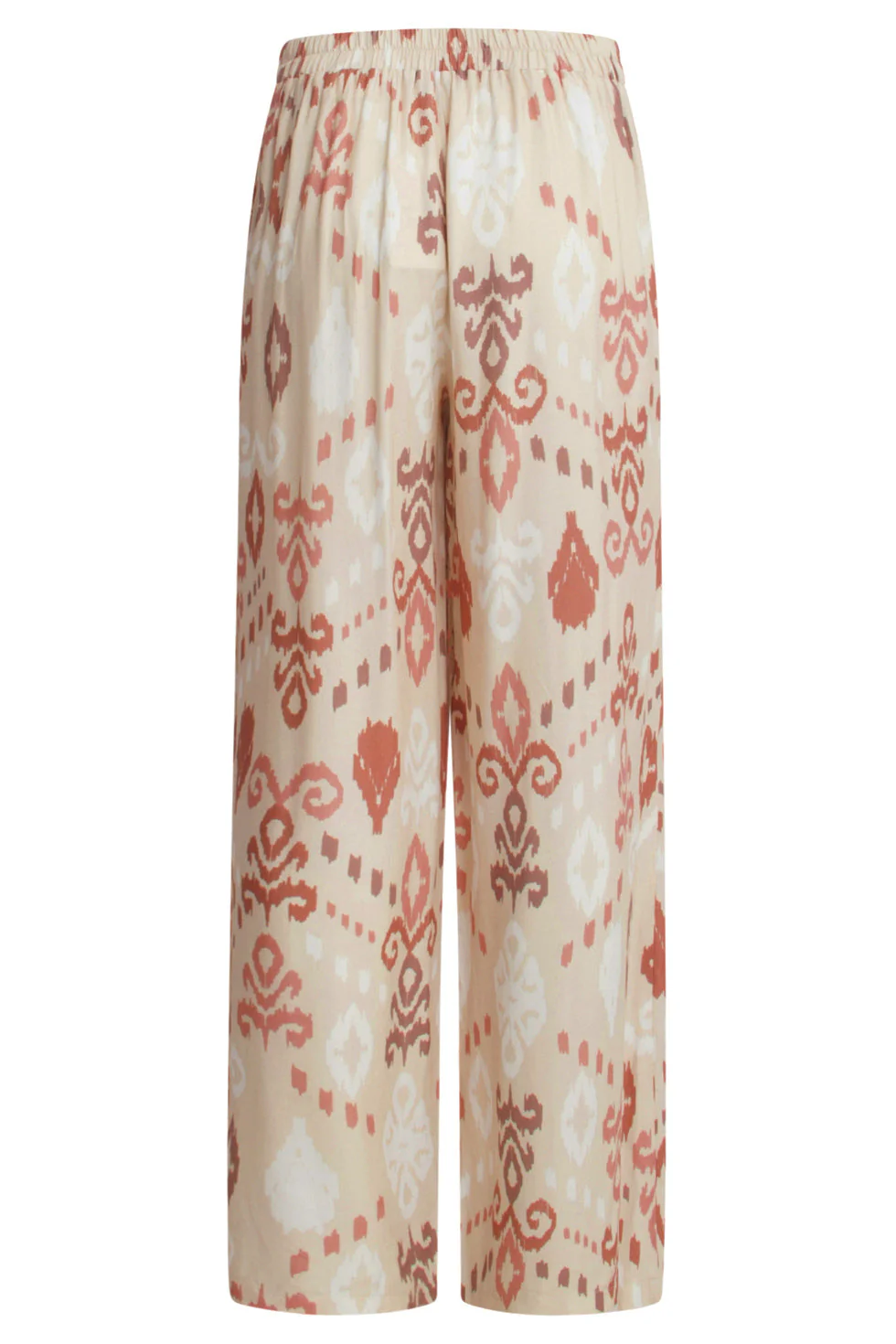 25044 Flowy Aztec Print Broeknude Tinten | Sand - Muticolour - Image 7