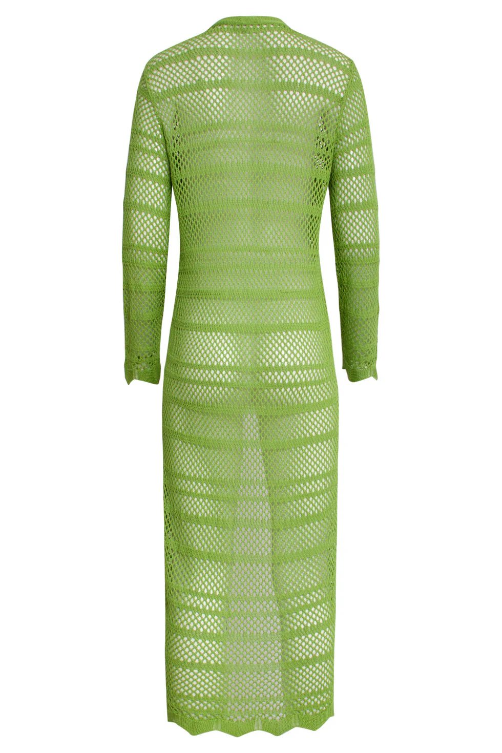 25094 Licht  Maxi Cardigan | Light Green - Image 7