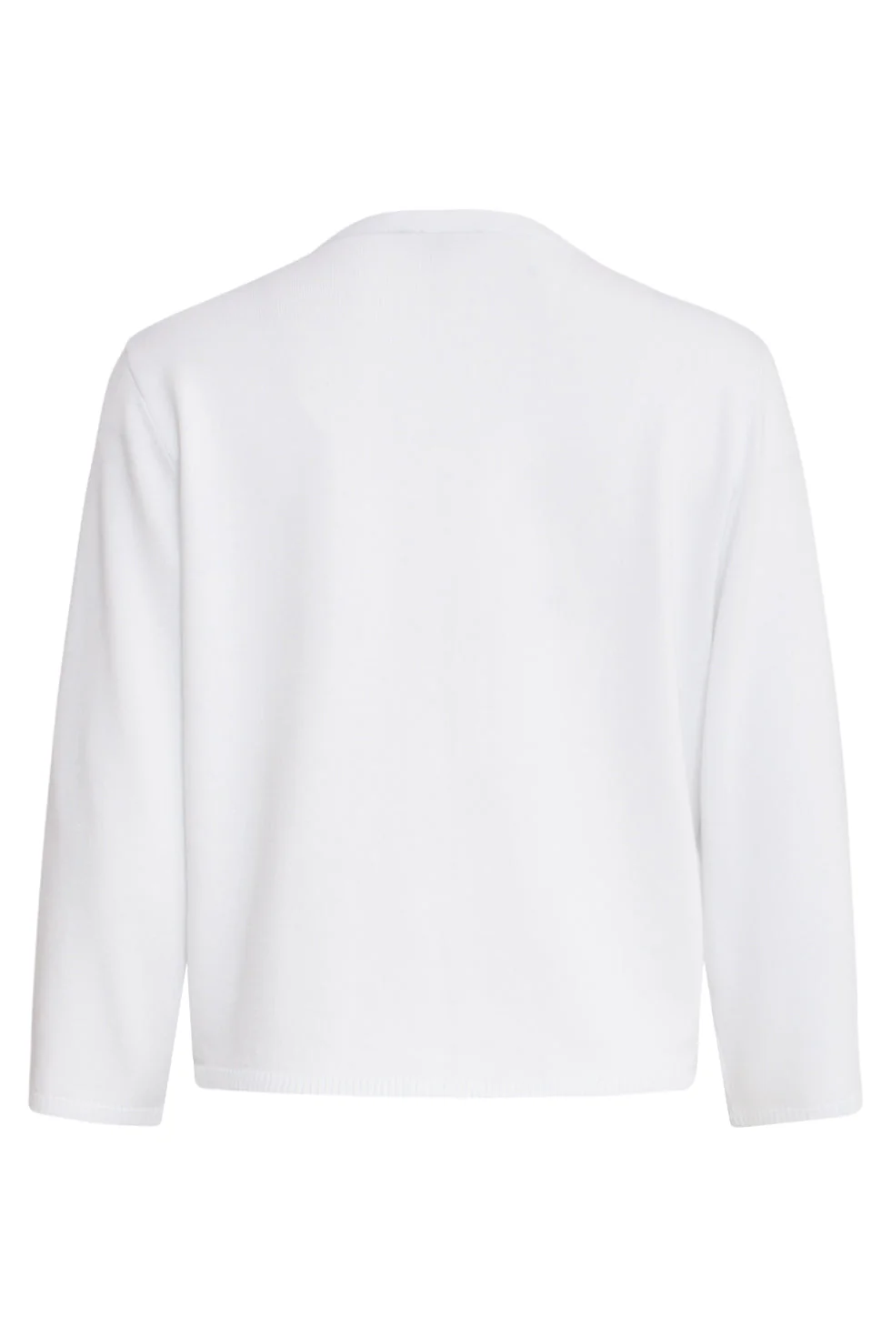 25105 Te Zachte Gebreide Bolero | White - Image 7