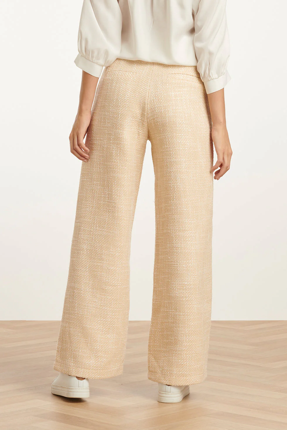 25114 Tweed Zomerbroek | Sand - Image 6