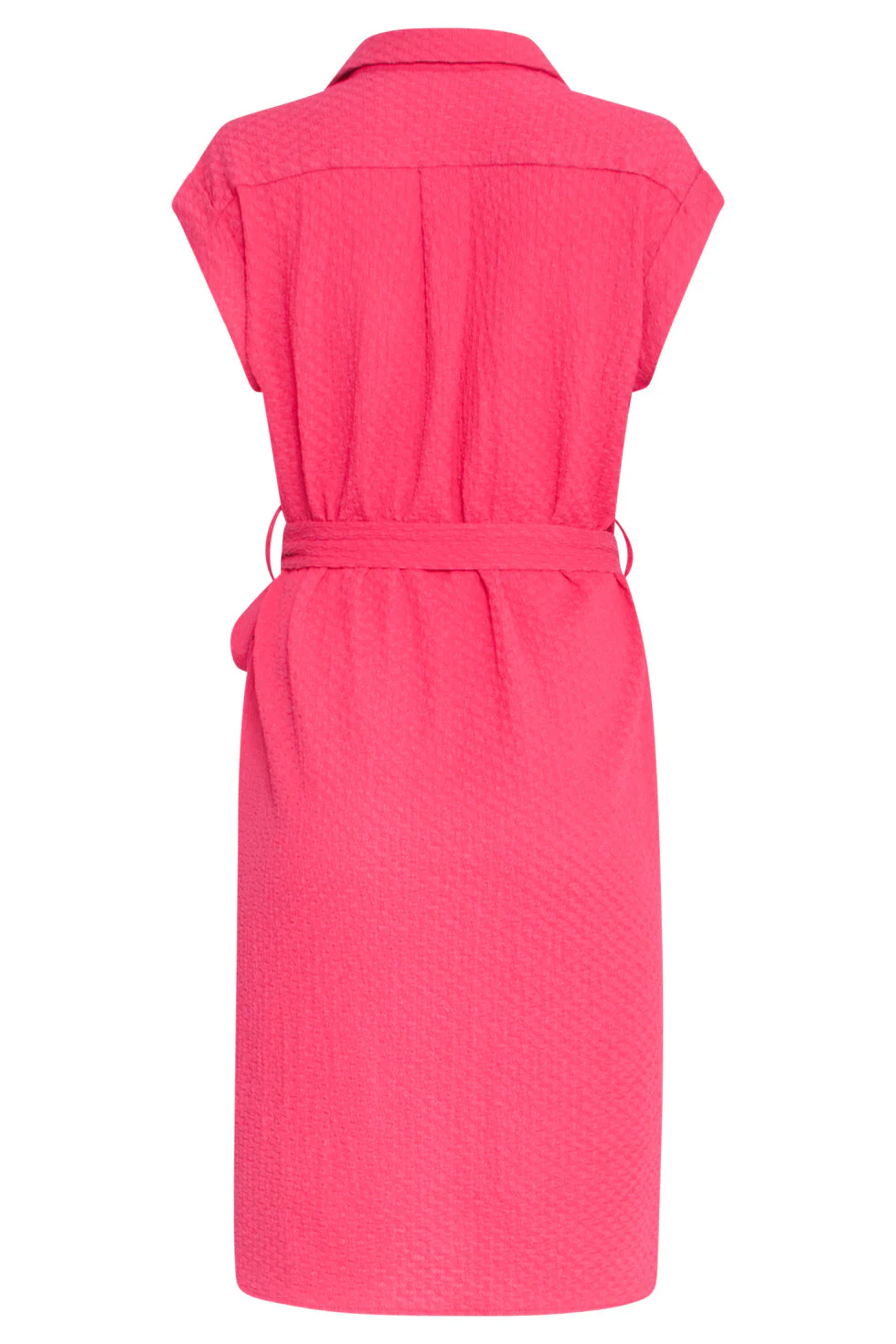 25118 Crinkle Shirtjurk | Pink - Image 7