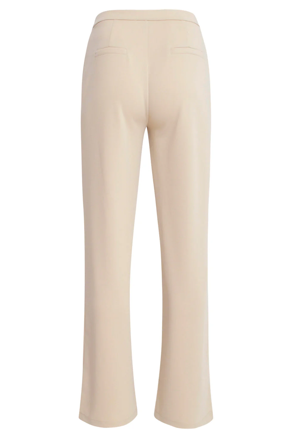 25140  Wide Straight Leg Stretch Broek | Sand - Image 7