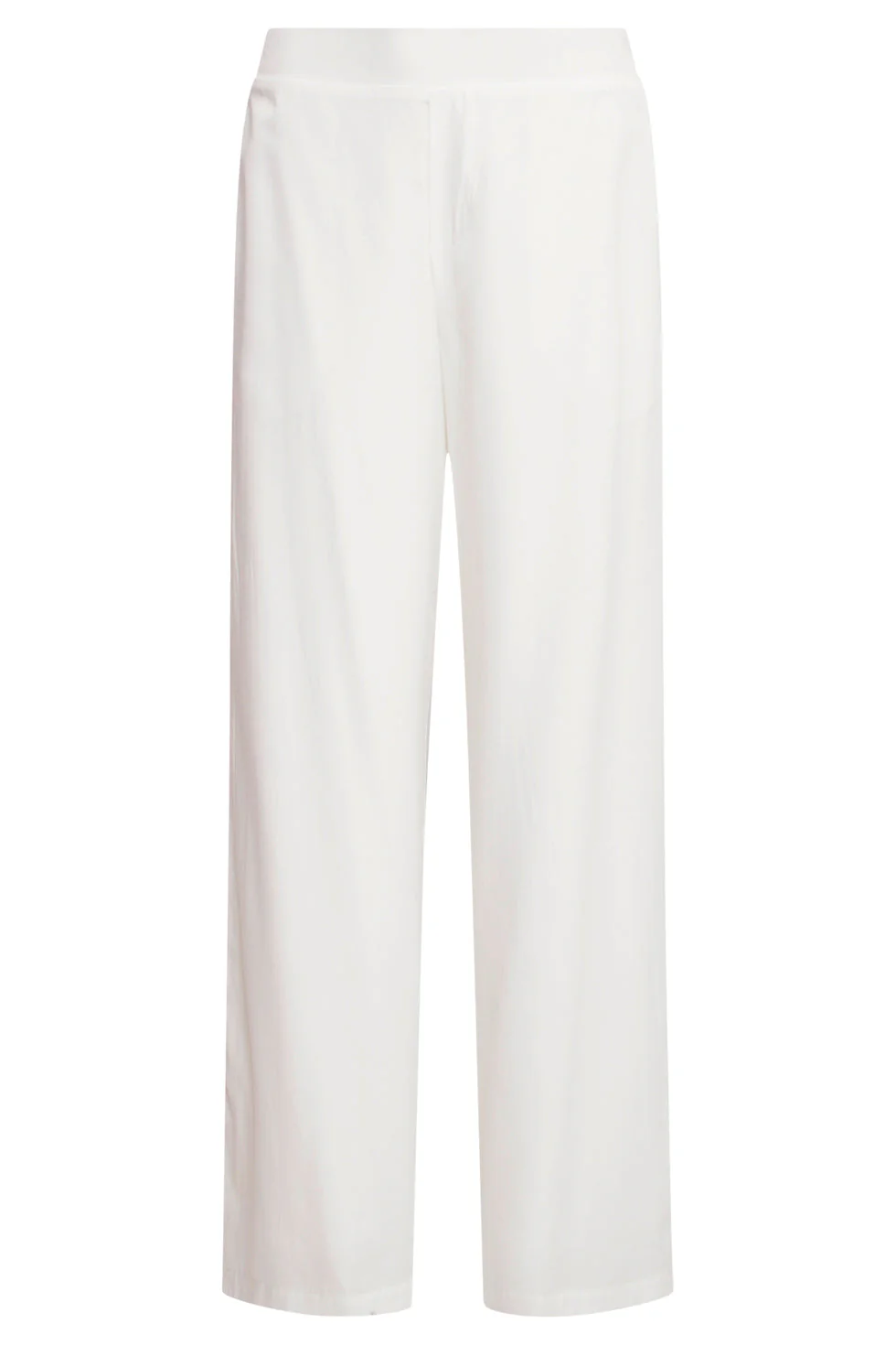 25141 Te Rayon Satin Broek | Off White - Image 2