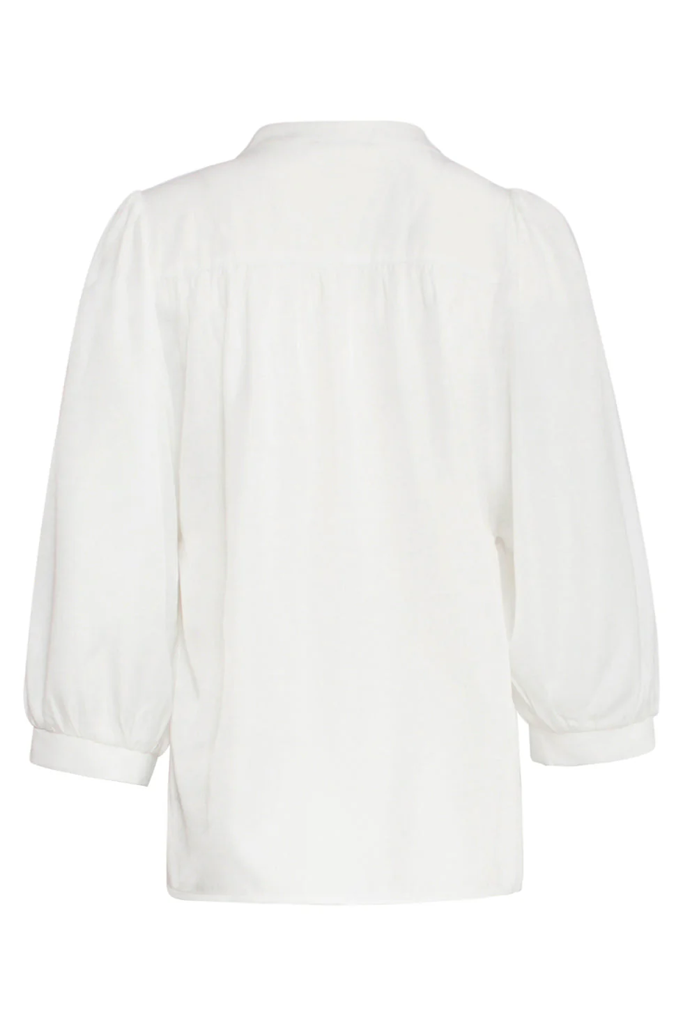 25142 Rayon Satin Blouse | Off White - Image 7