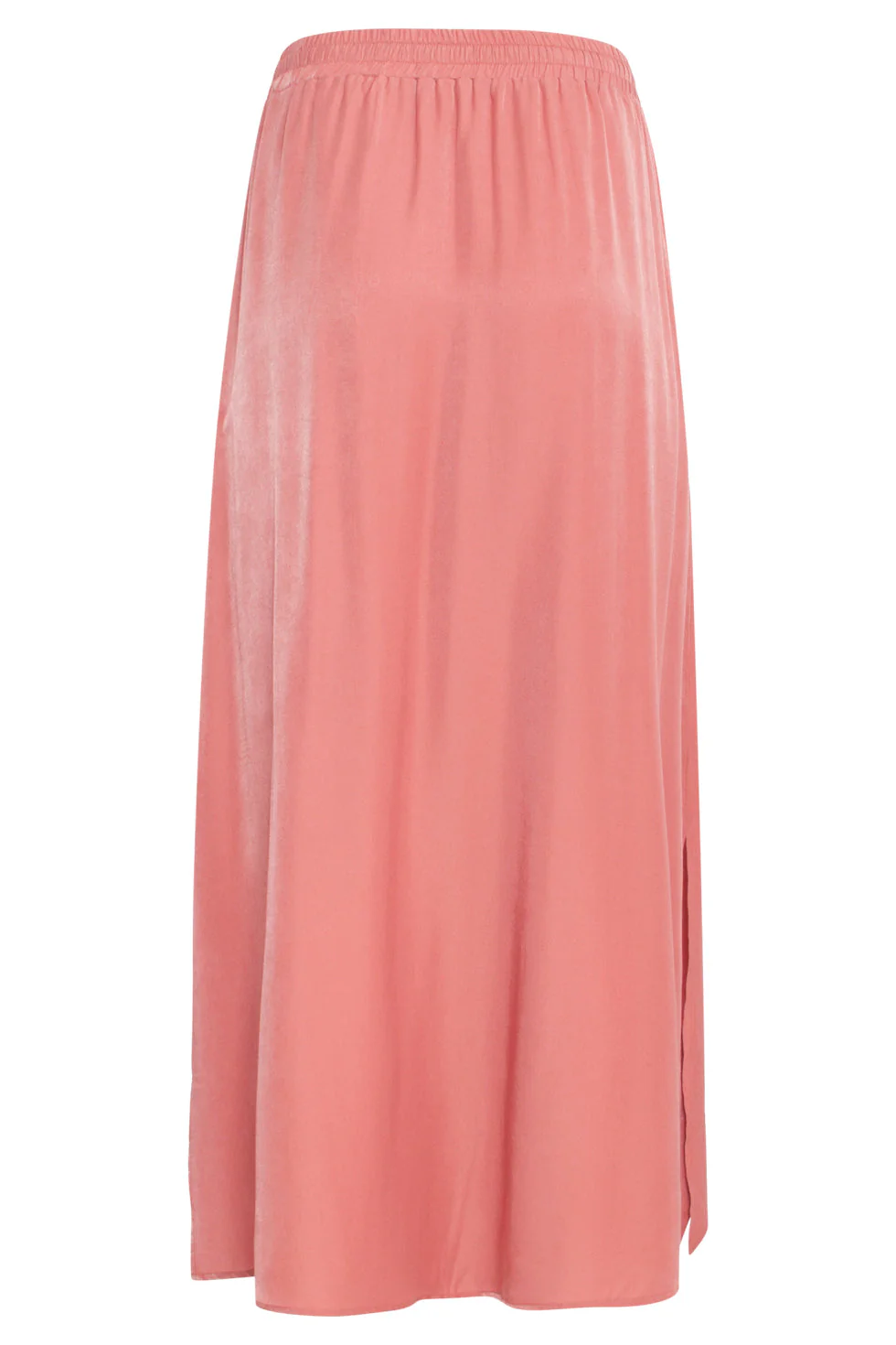 25143  Rayon Satin Maxi Rok | Old Pink - Image 7