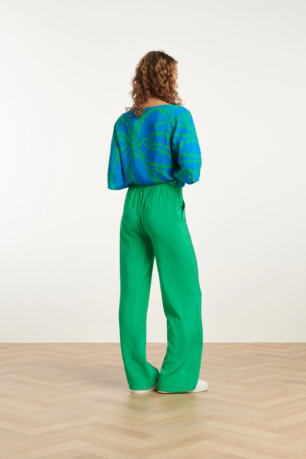 25171 Heldere Viscosebroek | Green - Image 5