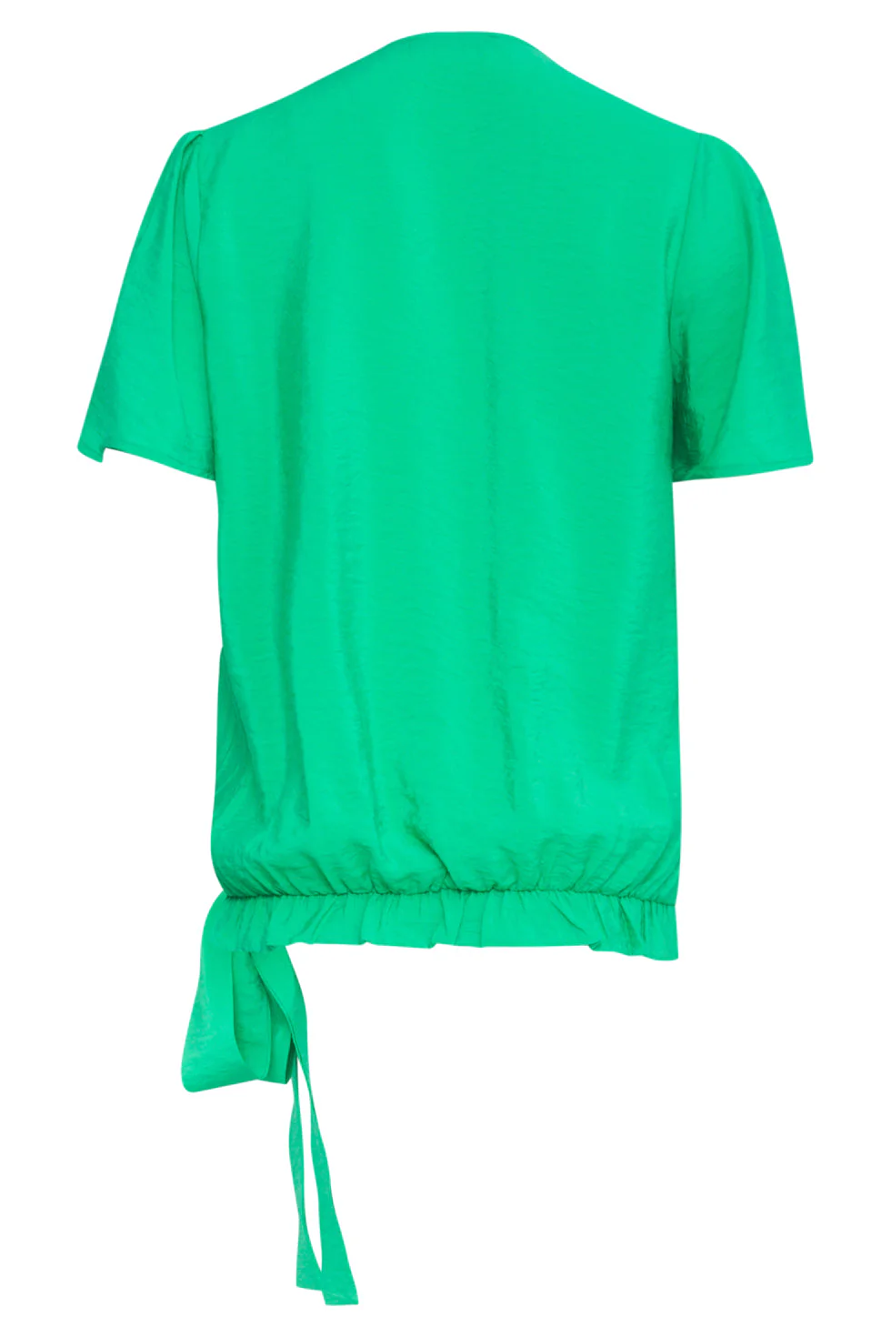 25172 Overlap Topfel Met Strik Detail | Green - Image 7