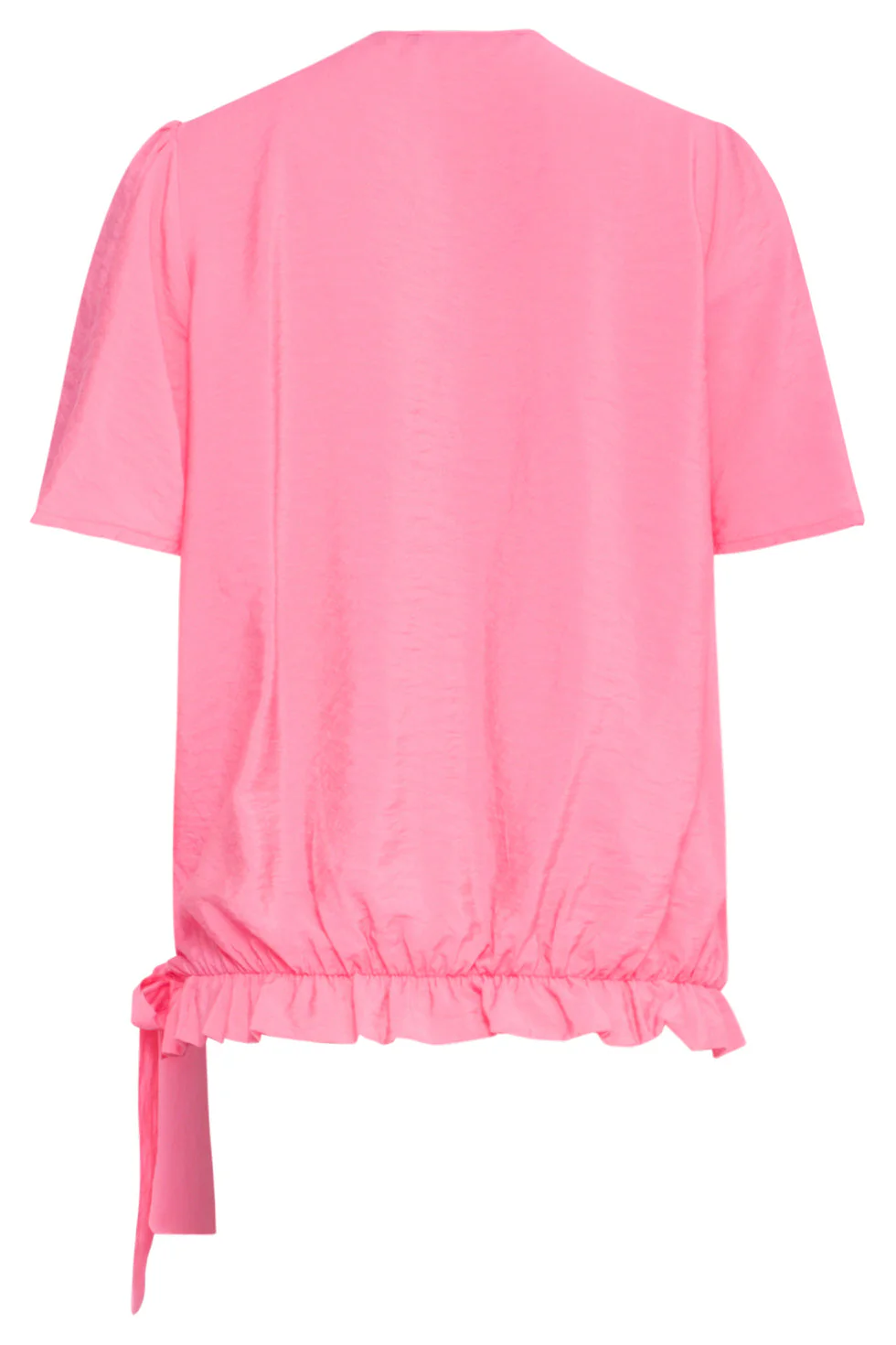25172 Overlap Topfel Met Strik Detail | Pink - Image 6