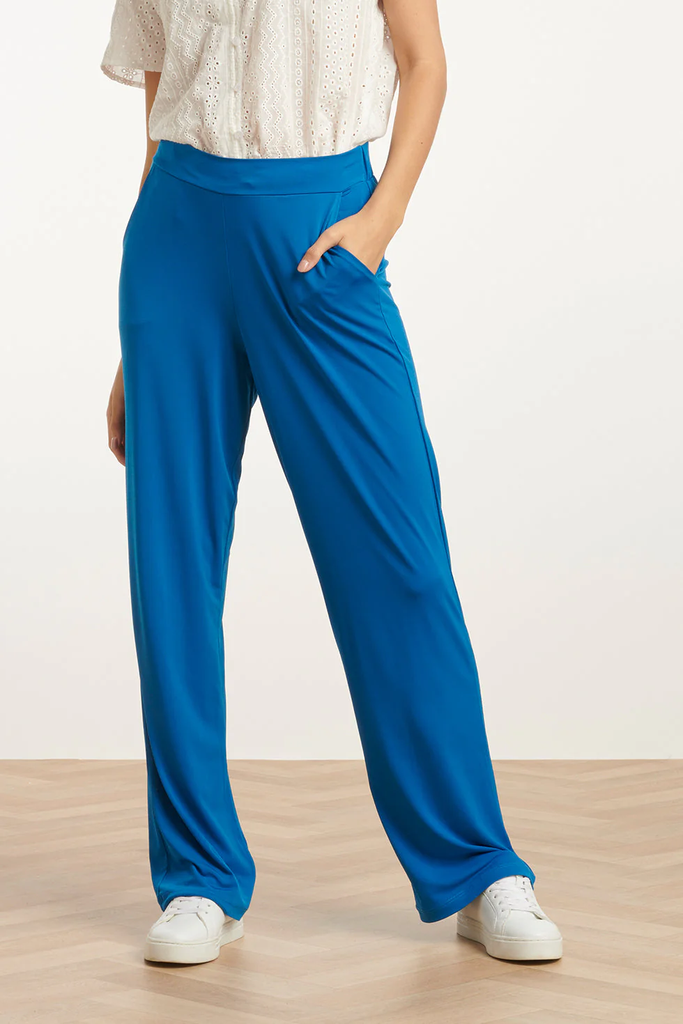 25174 Cobalt Stretch Broek | Cobalt - Image 3