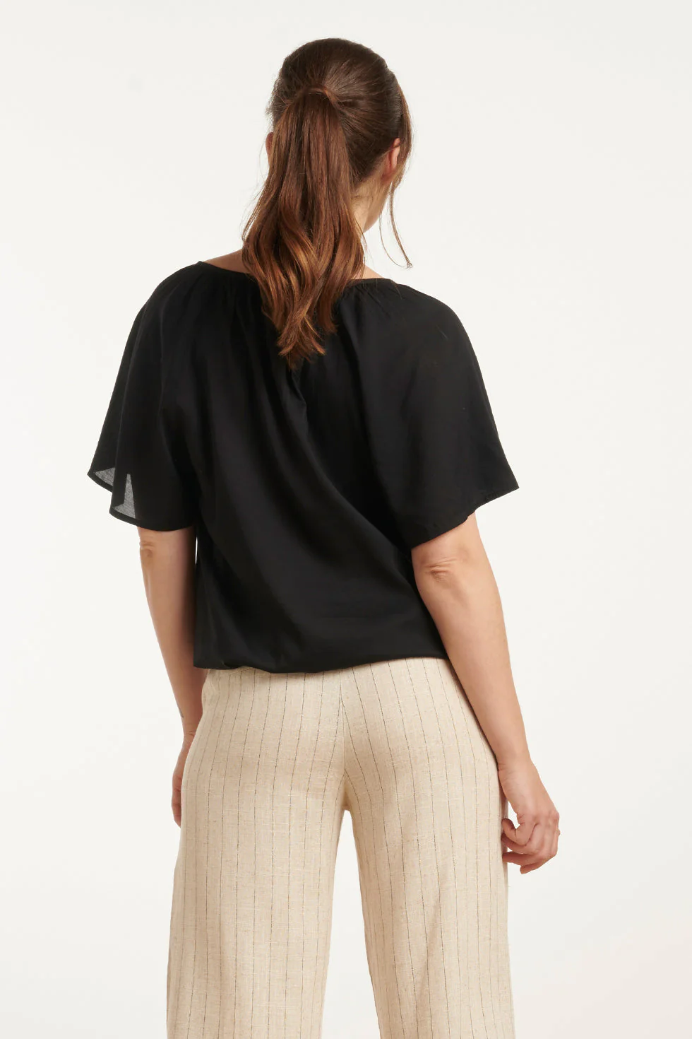 25192 Viscose Top | Black - Image 6