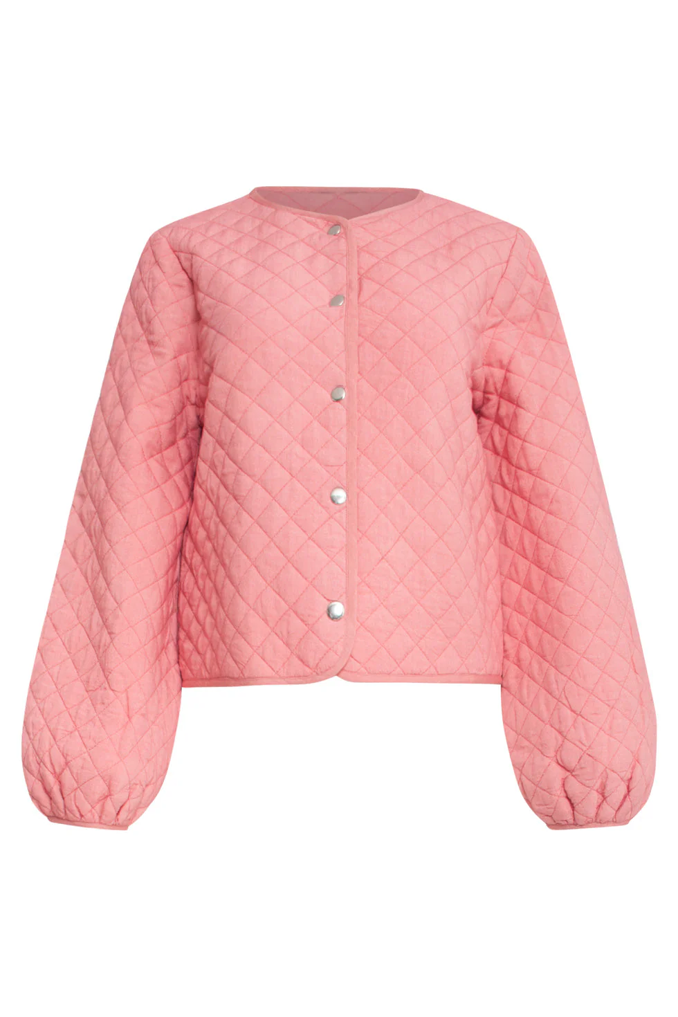 25200 Gewatteerde Jas | Old Pink - Image 2
