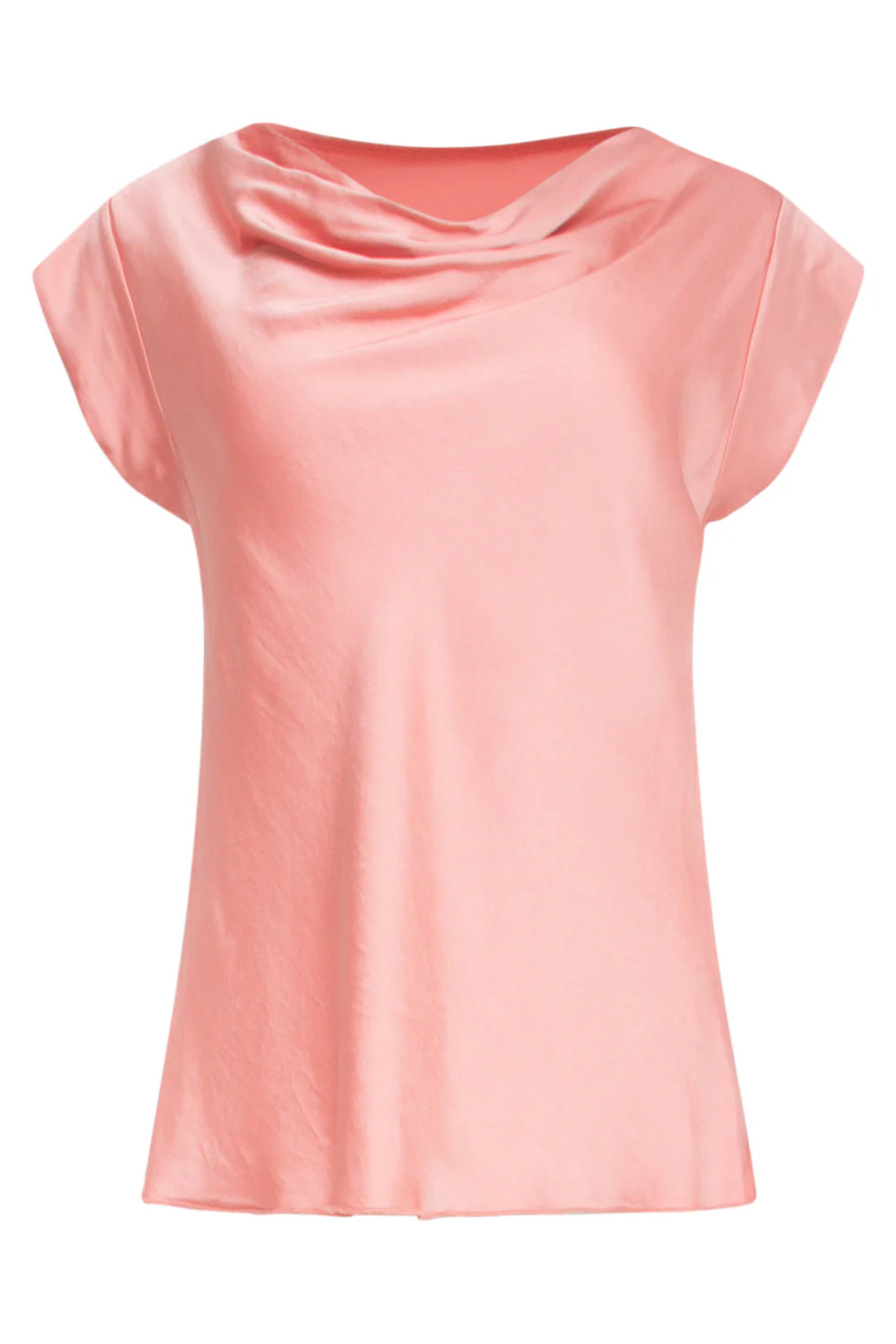 25212 Waterfall Satijn Top | Old Pink - Image 2