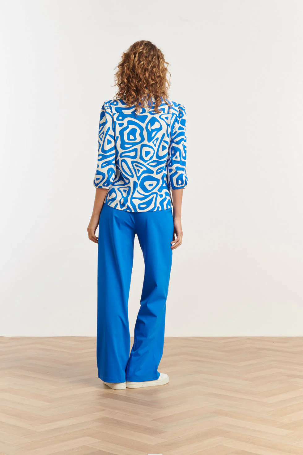 25233 Wijde Broek Van Travel Kwaliteitcobalt | Cobalt - Image 6