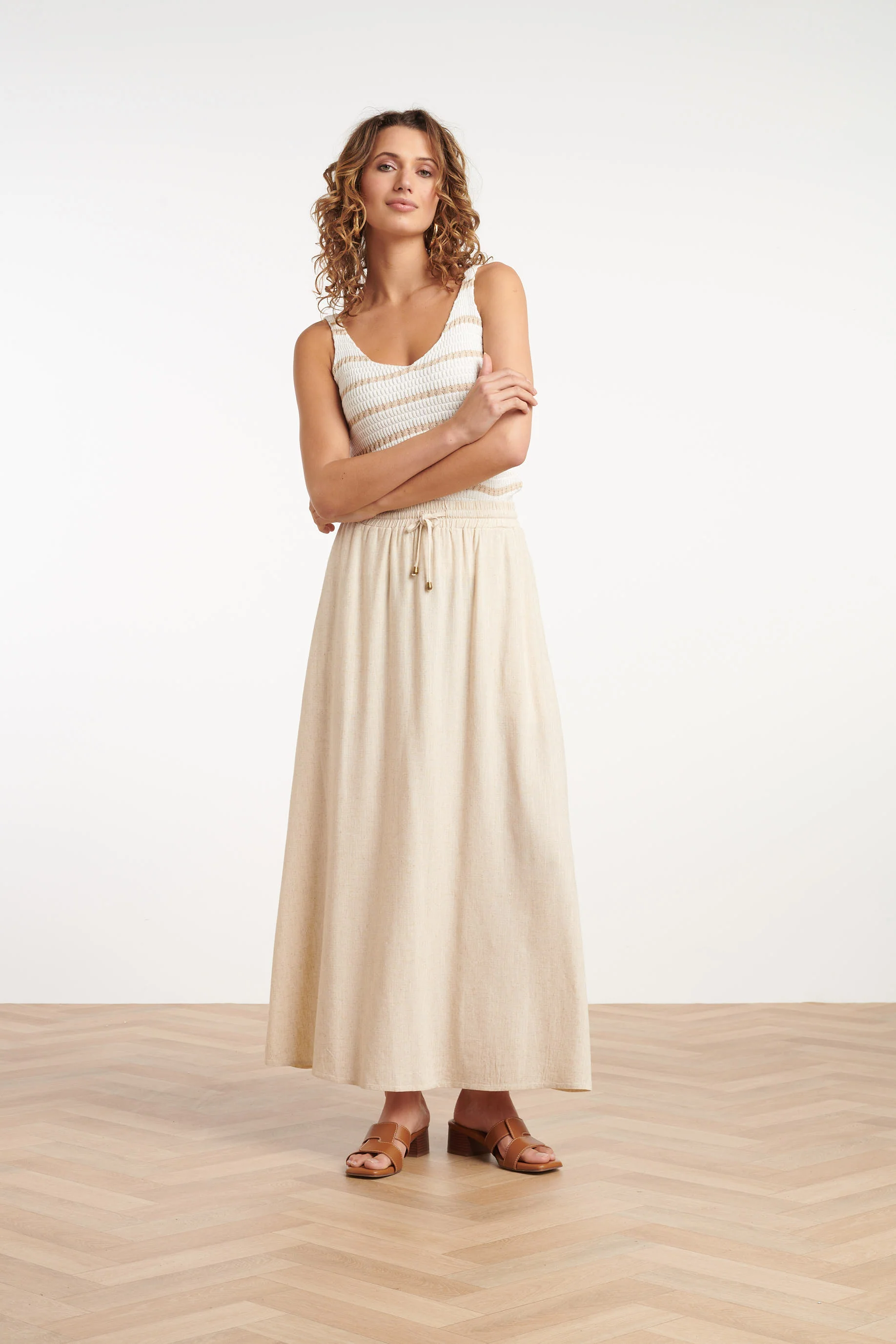 25303, Tops | Off White - Sand